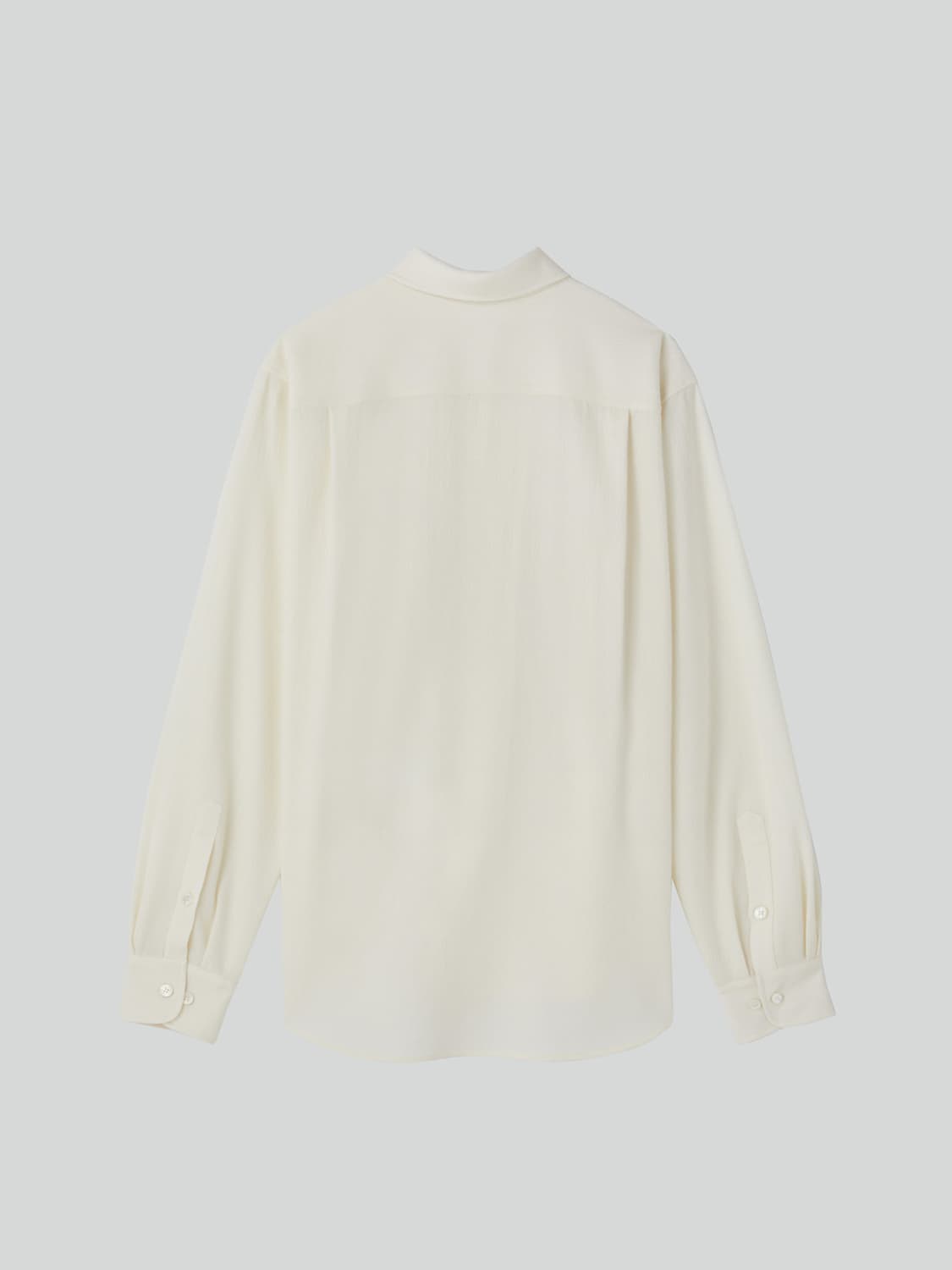 렉토 26SS 알란 리조트 셔츠 빈 아이보리 상품이미지5