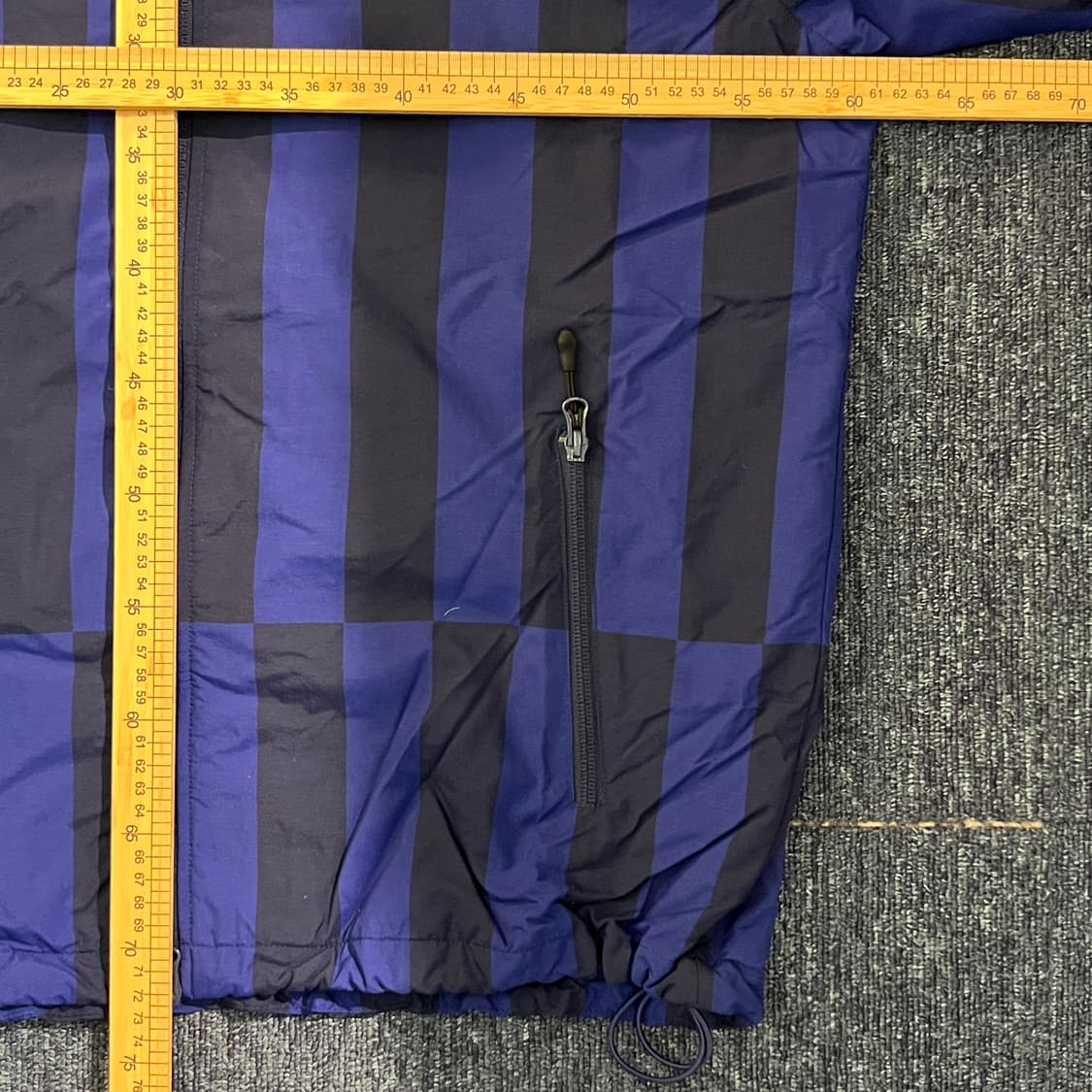 빈티지 00s NIKE FCRB 스트라이프 후드 윈드브레이커 자켓 상품이미지10