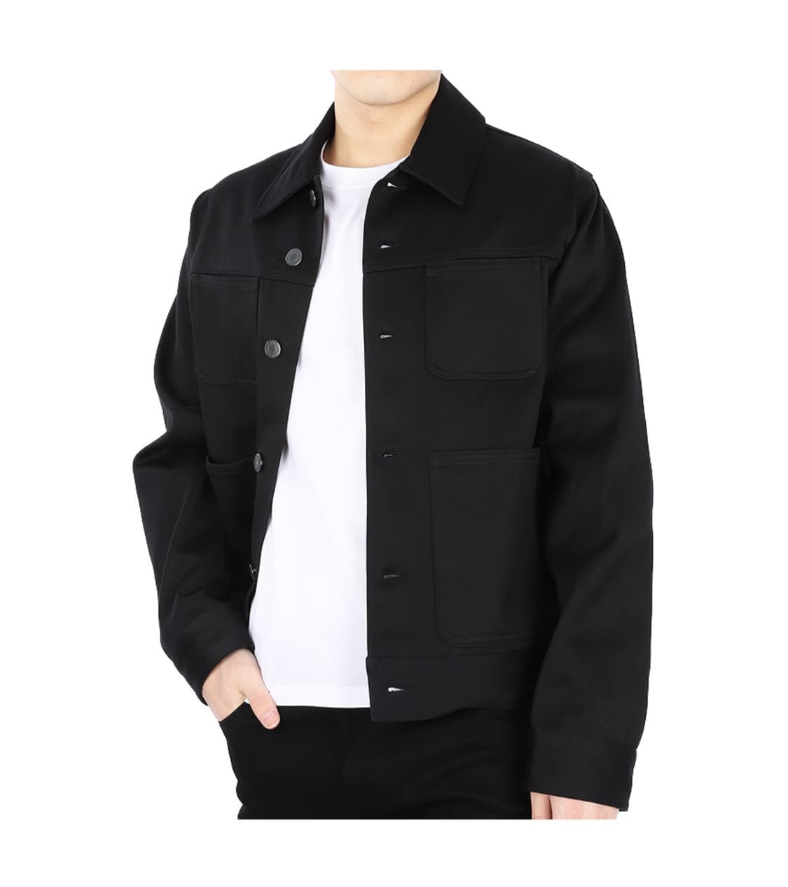 아미 크롭 워크웨어 트러커자켓 상품이미지1