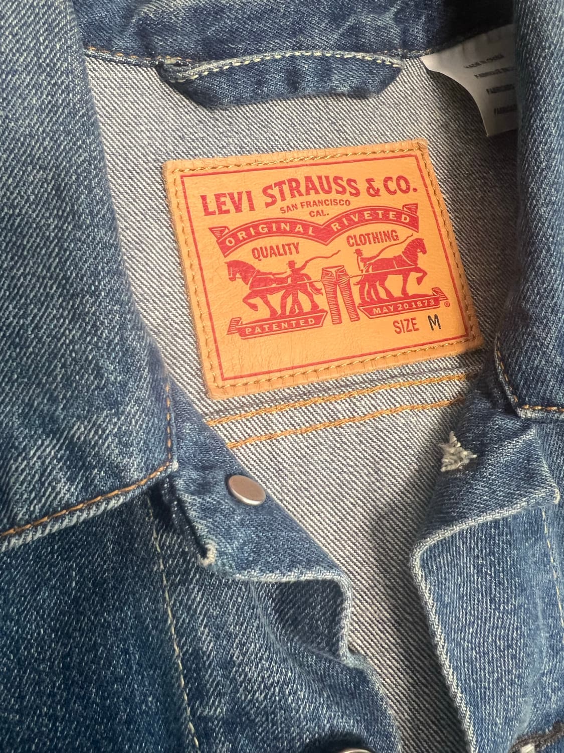 리바이스 트러커자켓M 상품이미지2