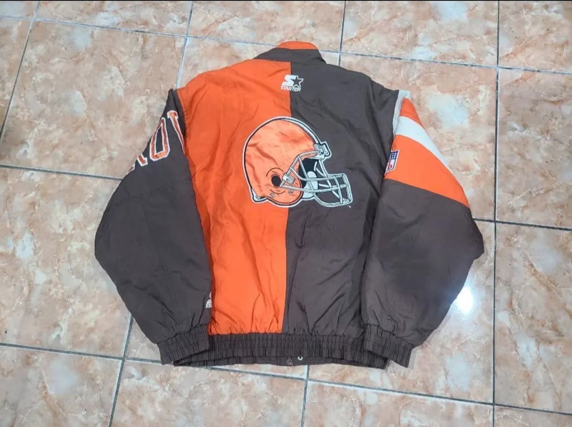 STARTER 클리블랜드 브라운스 올드스쿨 점퍼 상품이미지1