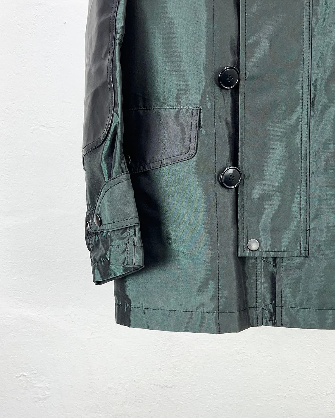 준야 와타나베 패치워크 마운틴 히든 후드 더플 자켓 상품이미지4