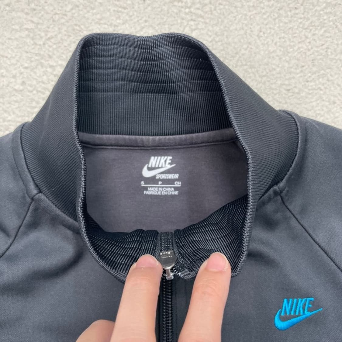 NIKE 배색 저지 S 상품이미지4