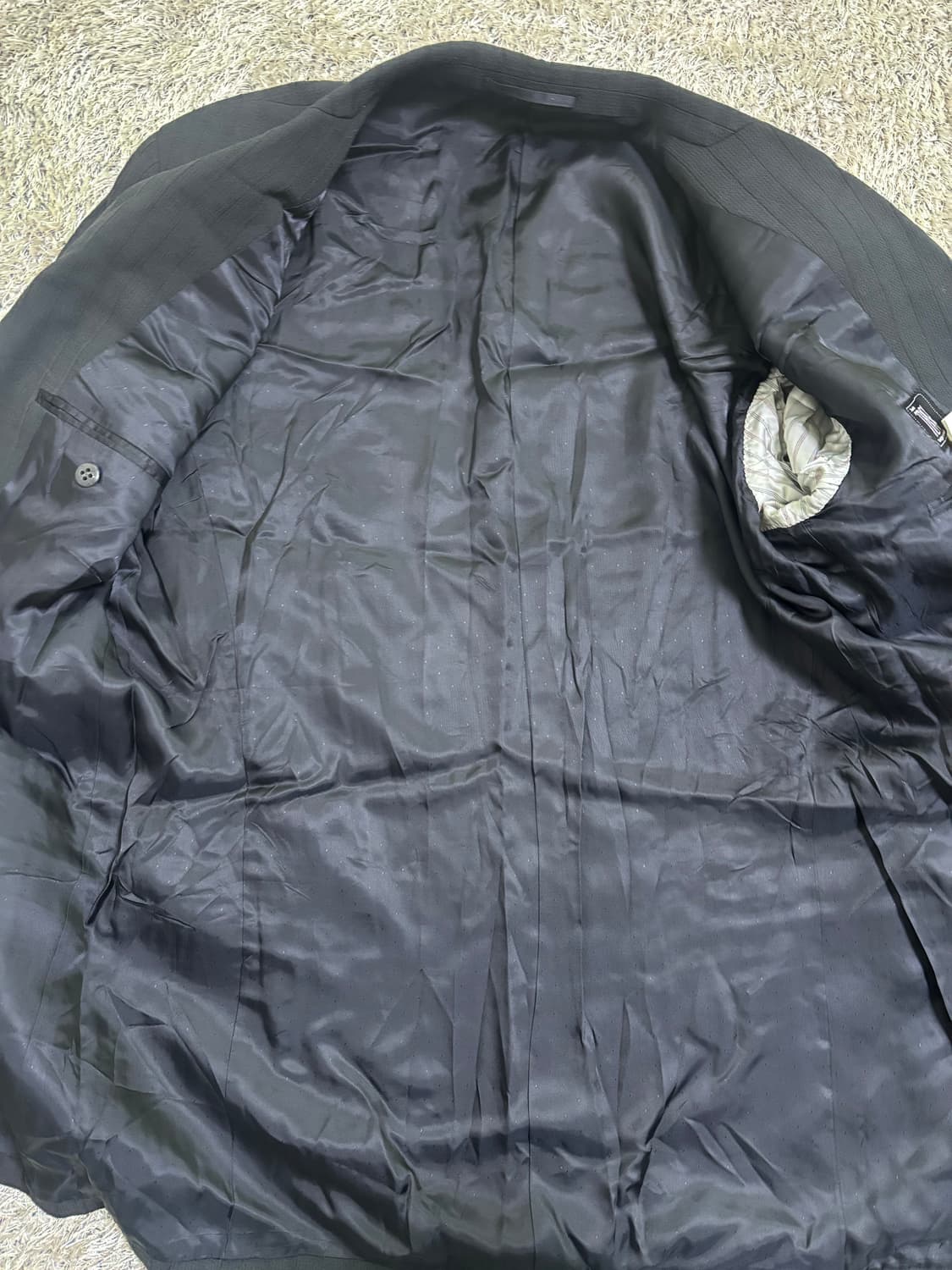 일제 TERRIT 울 블레이저 사이즈 105-110 상품이미지6