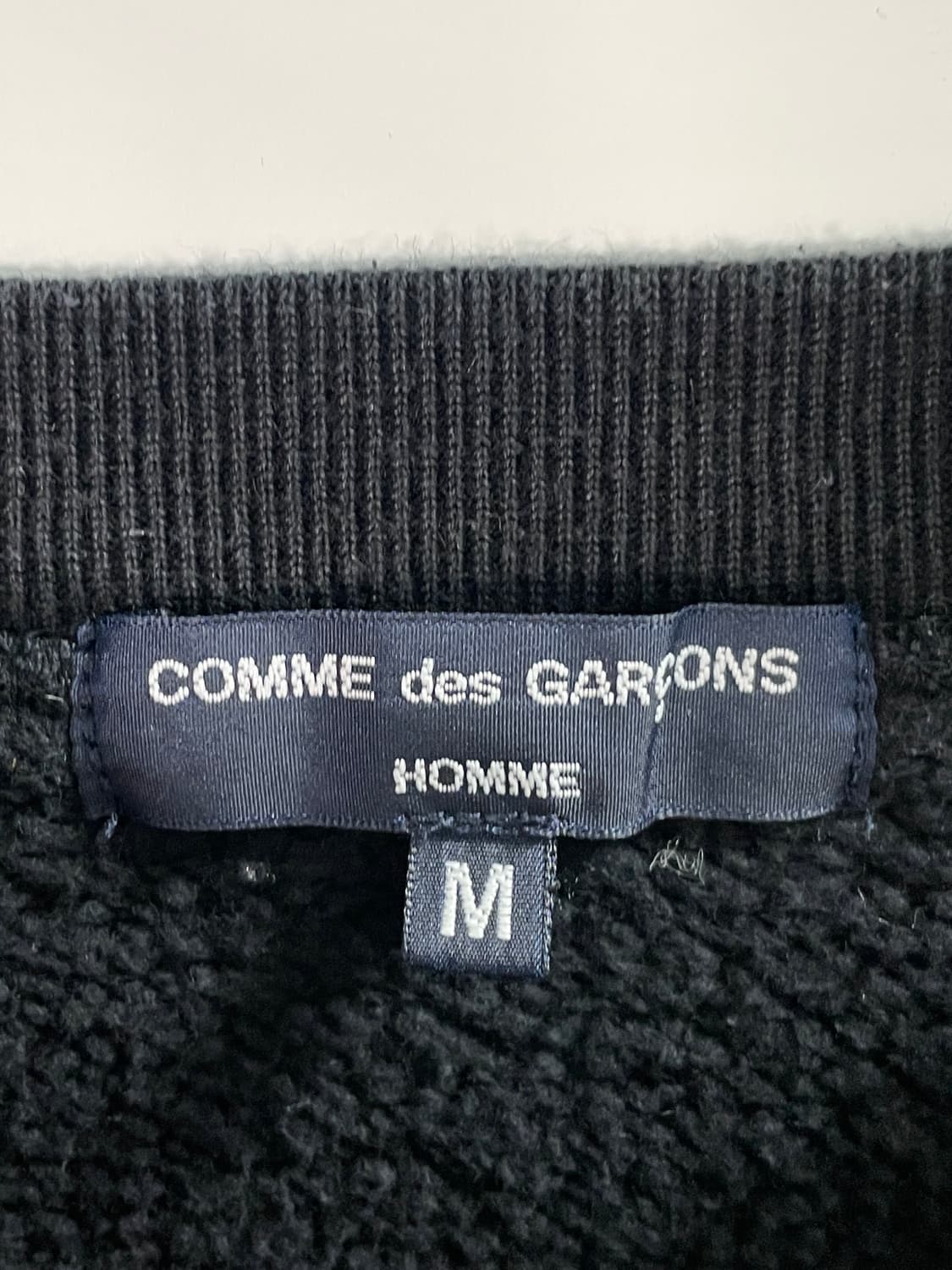 꼼데가르송 옴므 패치워크 맨투맨 (on.278) 상품이미지5