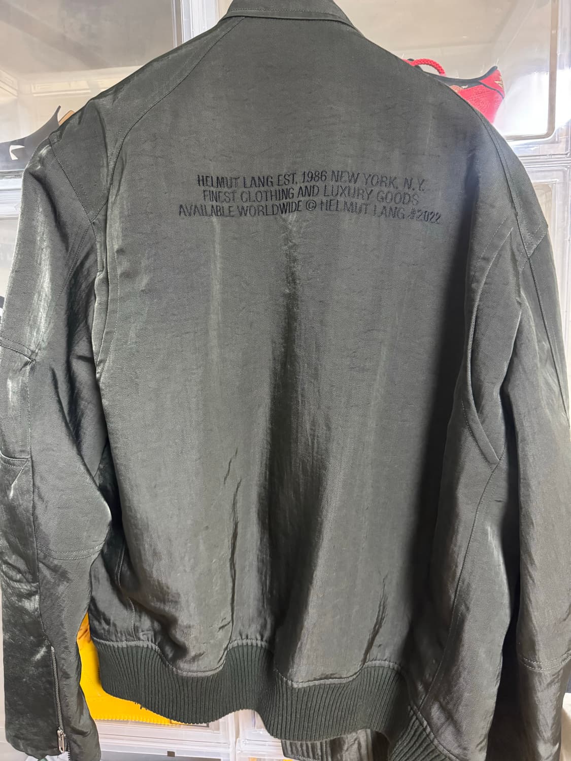 헬무트랭 모토 플라이트 봄버자켓 상품이미지2