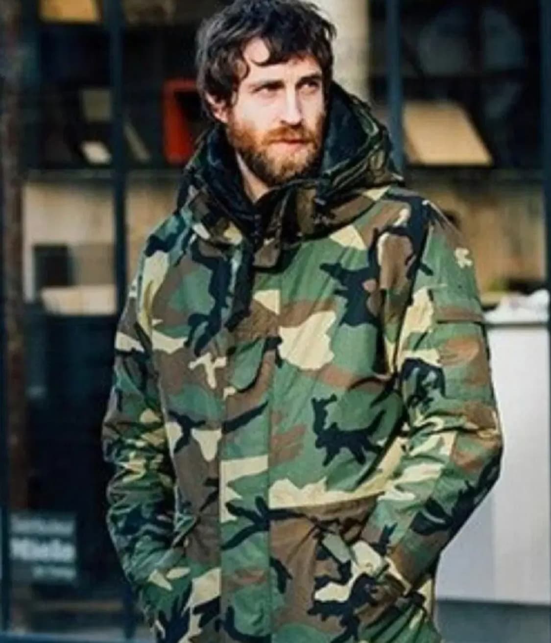 새제품 오리지날 90's 초기형 미군 1세대 우드랜드 고어텍스 파카 상품이미지1