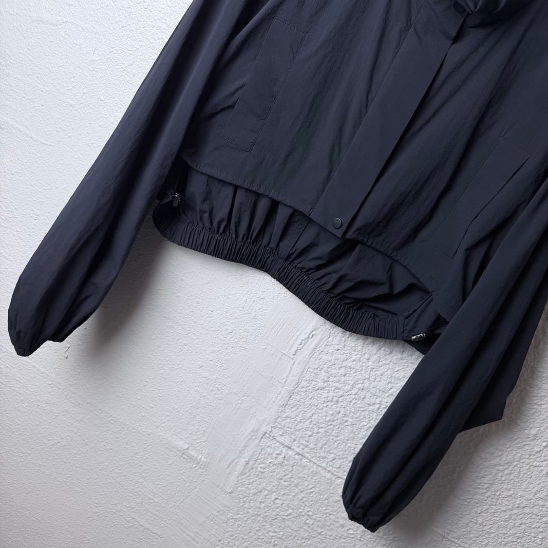 엔오르 DOUBLE STRIPE STRING CROP JACKET 상품이미지5
