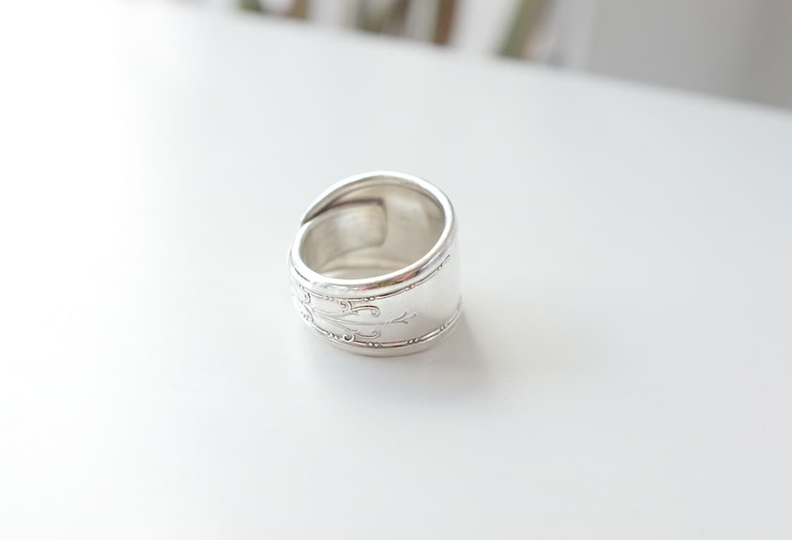 1920s 앤틱반지 빈티지 스푼반지 빈티지 엔틱 스푼링 101551 상품이미지3