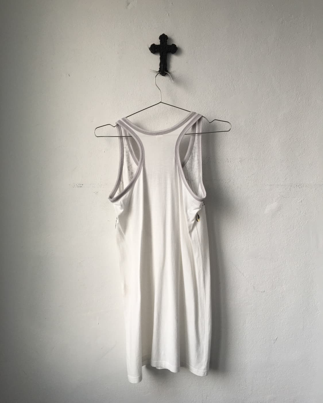 Necklace printing sleeveless 상품이미지3