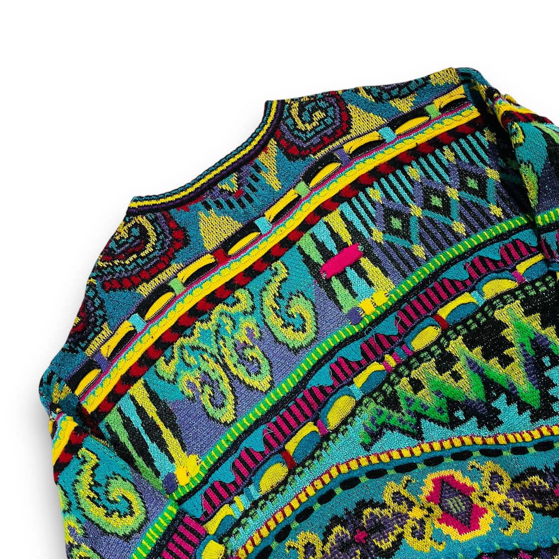 Yoshiyuki Konishi 90s Ethnic cable knit 상품이미지5