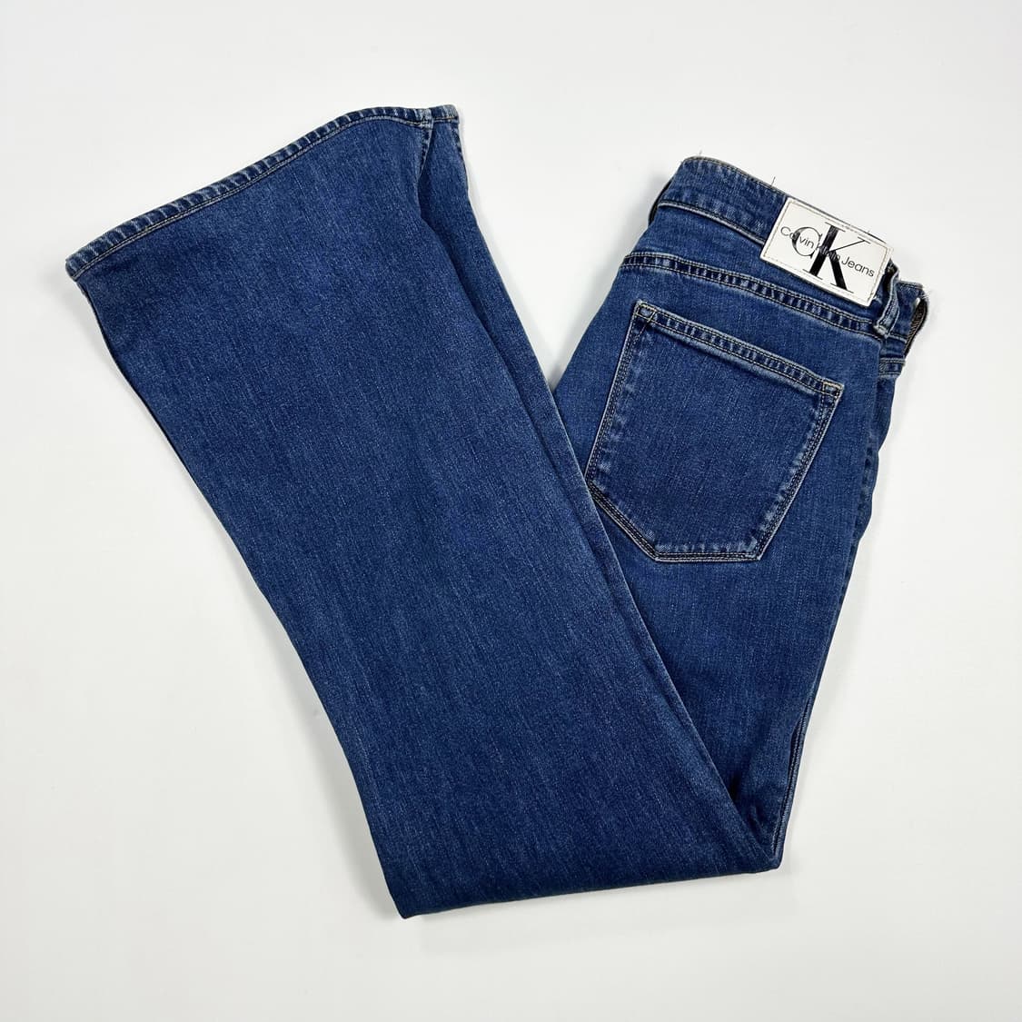 27 CK 캘빈클라인 하이웨스트 부츠컷 데님팬츠 상품이미지1