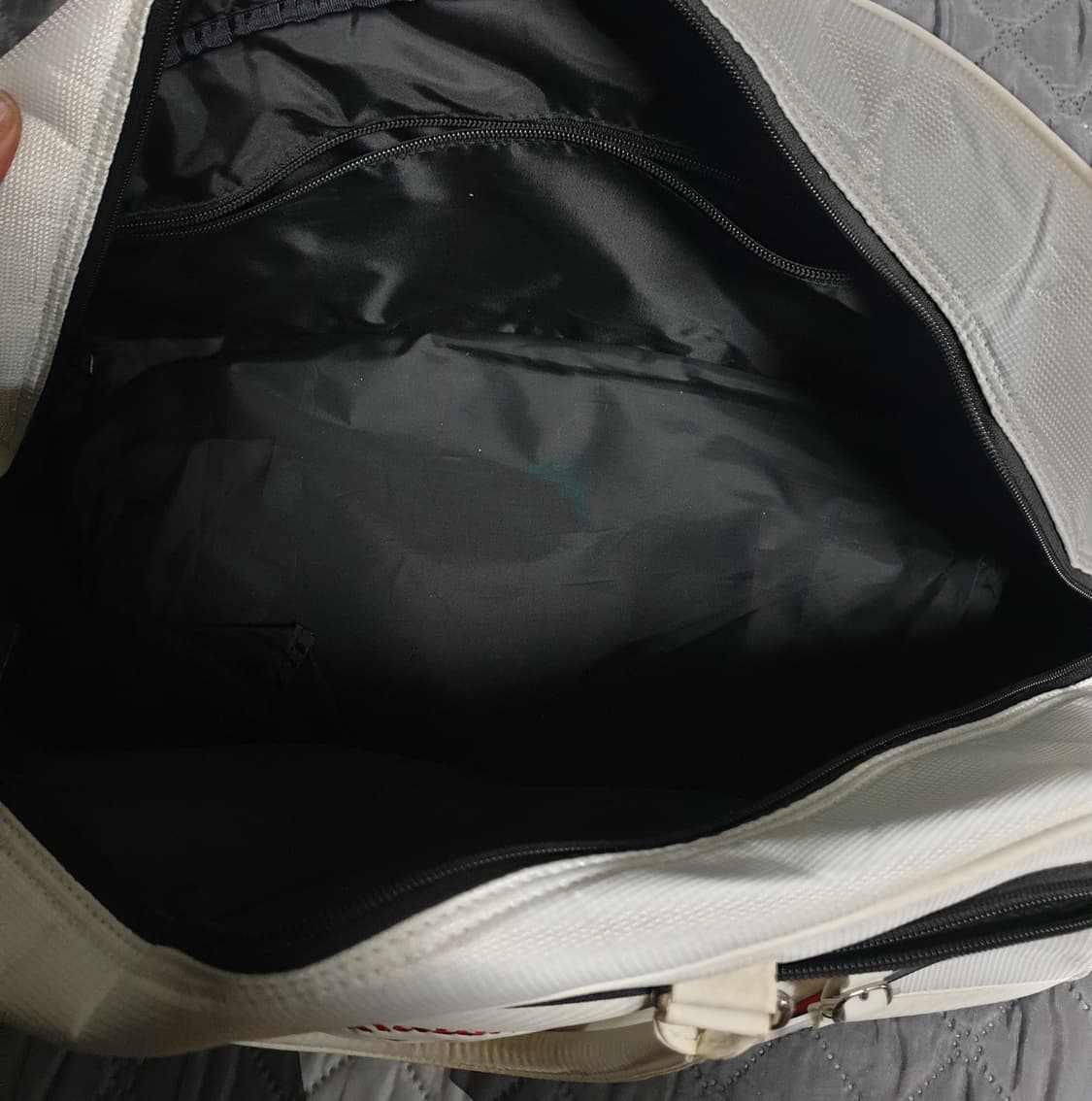 캘러웨이 보스턴백 (화이트 레드 네이비) 상품이미지3