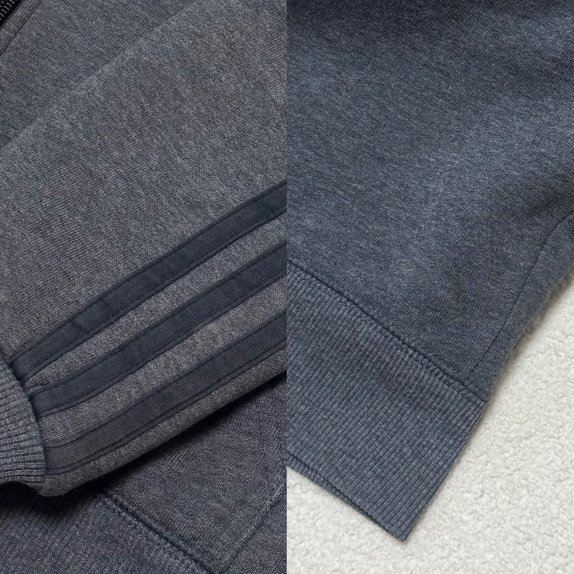 아디다스 차콜 쉐르파 후드집업 상품이미지6