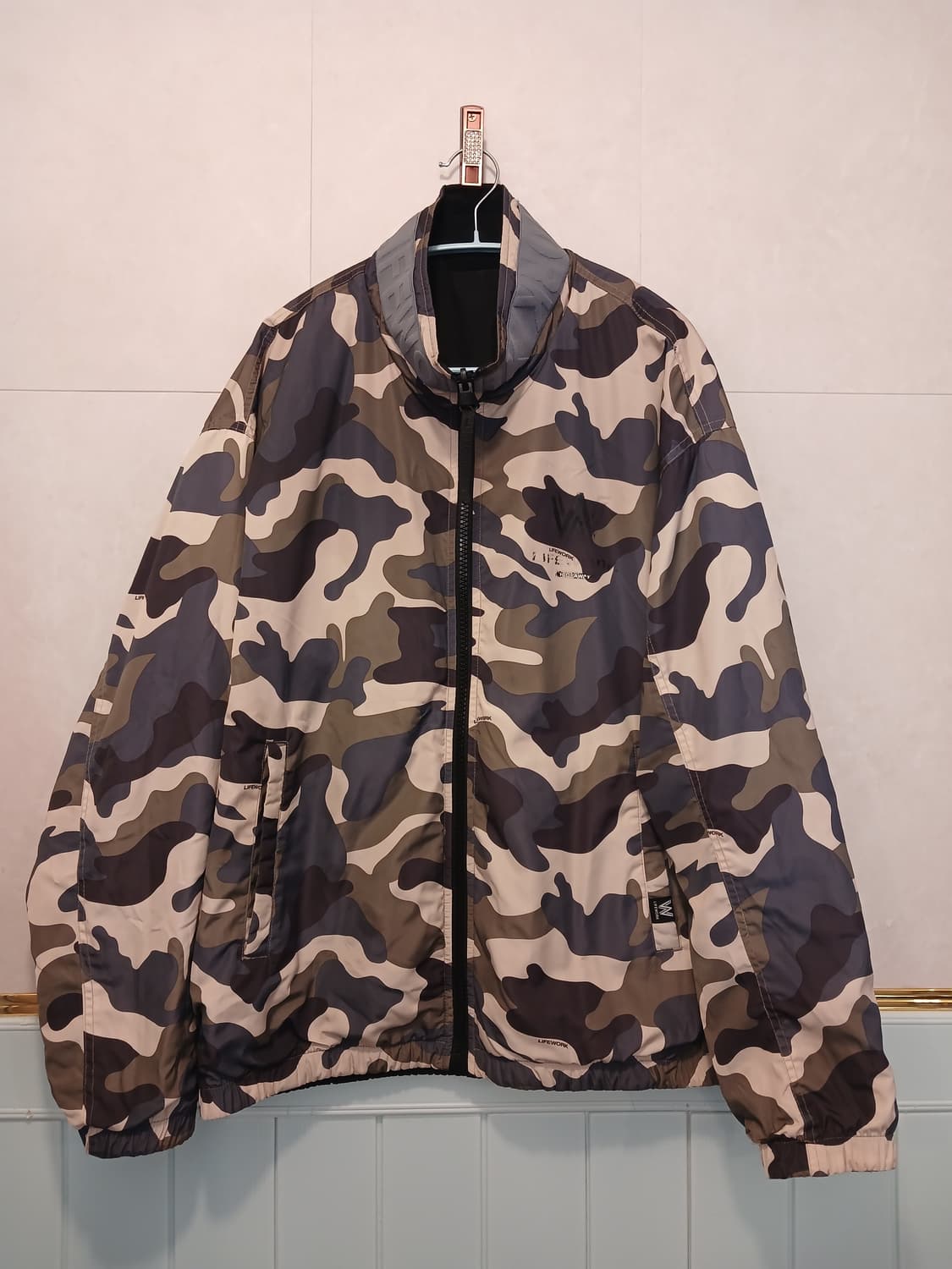 라이프워크 정품 남성 양면 바람막이 L 사이즈 상품이미지1