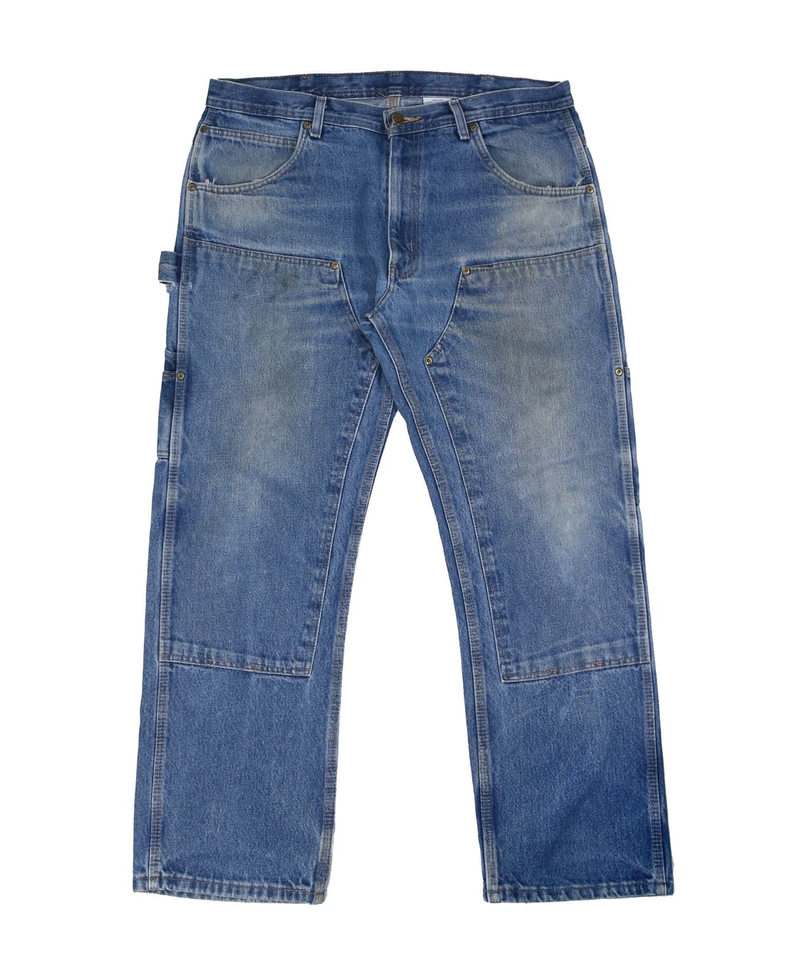 key 더블니 데님 90s 페이딩 리페어드 (34~36) 상품이미지1