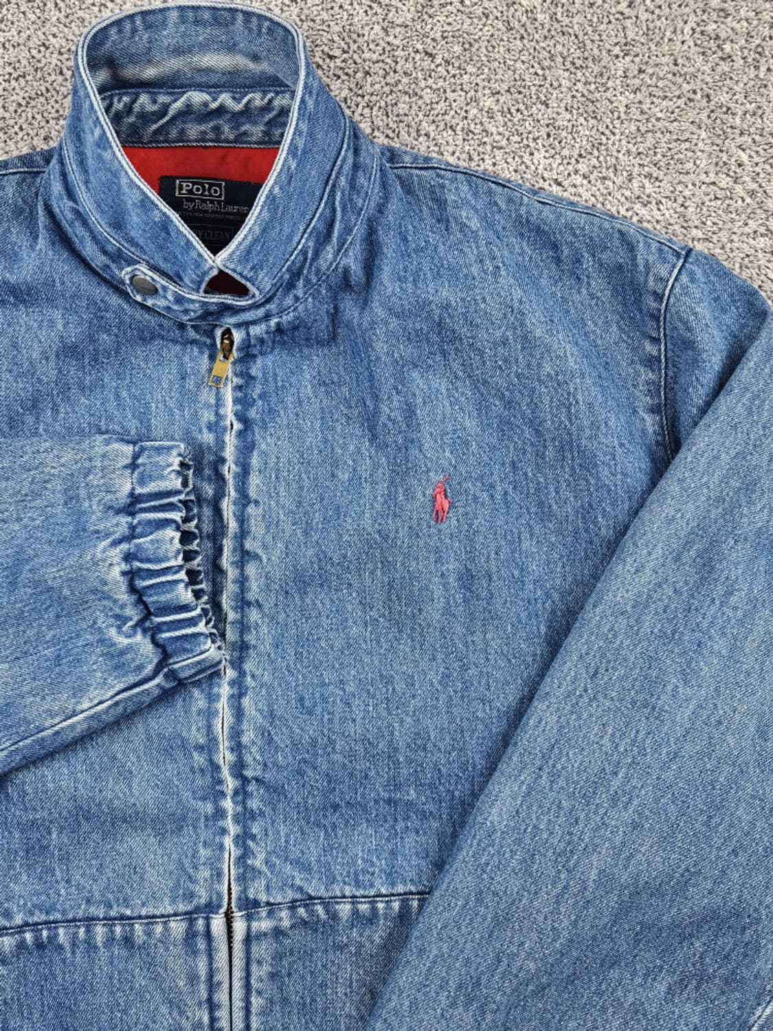 90's 폴로랄프로렌 데님 스윙탑 블루종 자켓 ( M ) / 9963 상품이미지6