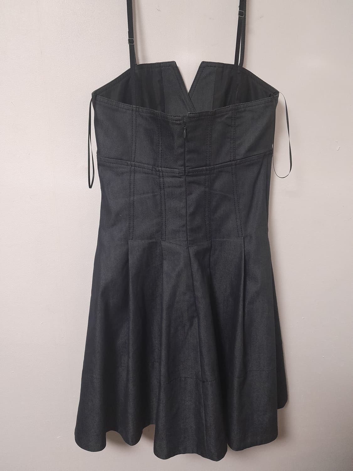 아르마니 진스 뷔스티에 데님 원피스 EU40/US4 상품이미지4