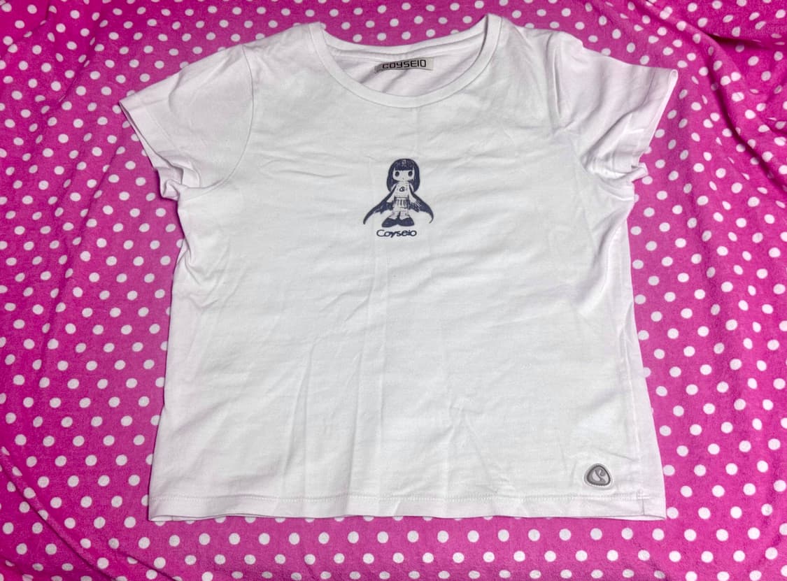 코이세이오 레그나 캐릭터 반팔 화이트 상품이미지1