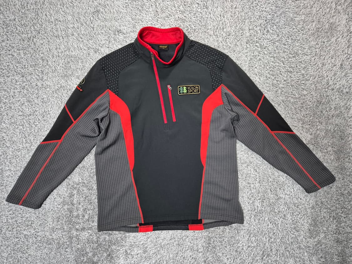 코오롱스포츠 남성 기모 하프집업 110 상품이미지1