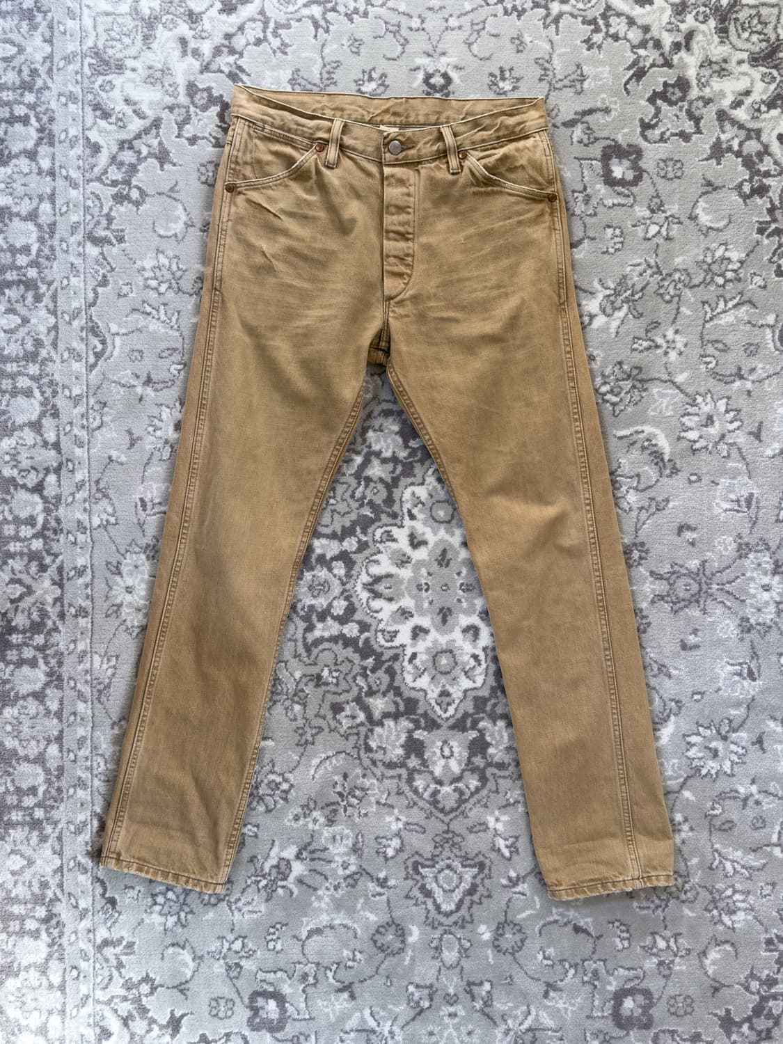 더블알엘(RRL) 하이슬림핏 31/30 사이즈 컬러 데님 판매합니다. 상품이미지1