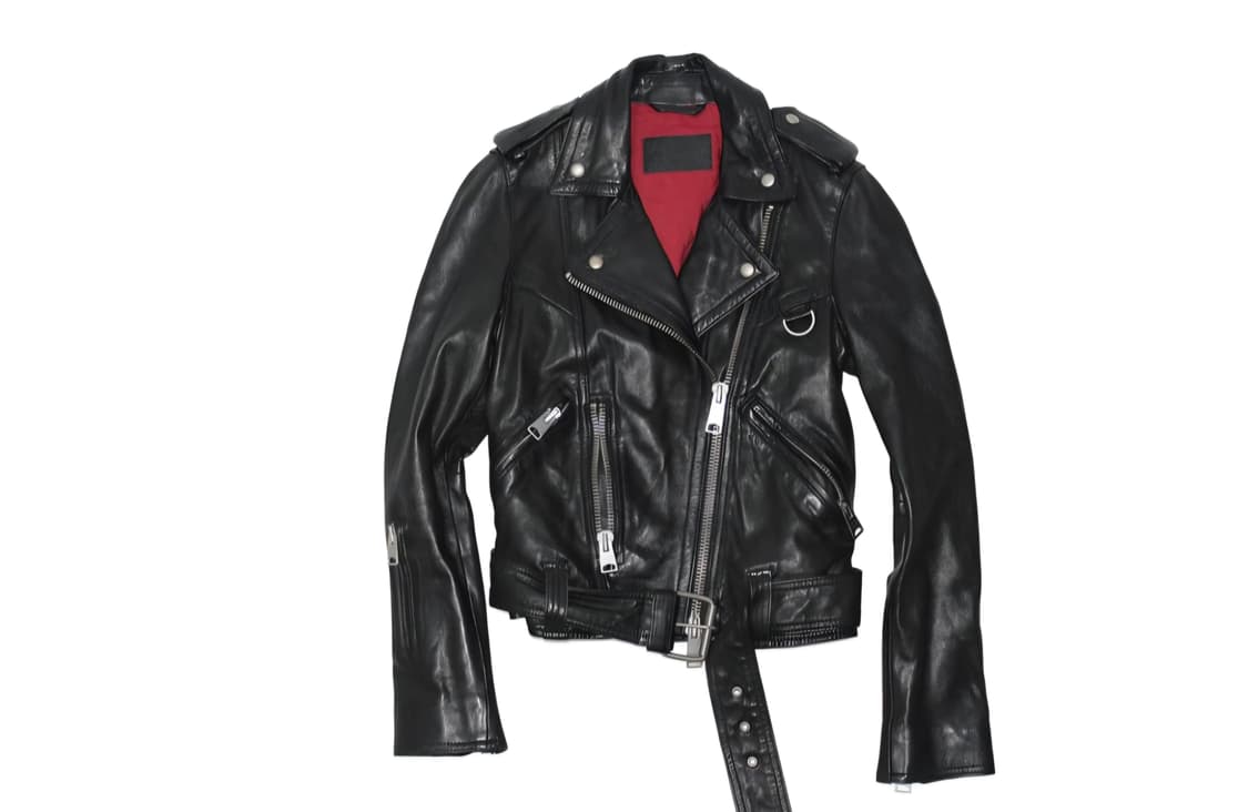 올세인츠 램 스킨 더블라이더 자켓(개예쁨) 상품이미지4