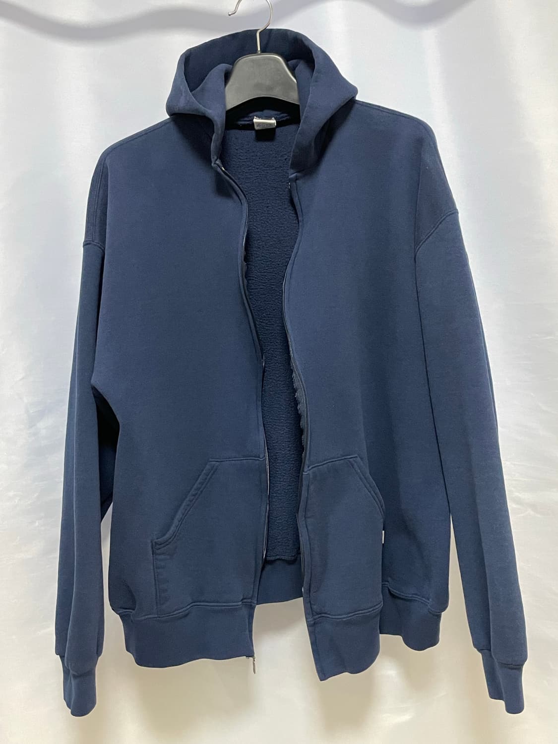 [D.O Vtg] 90s 러셀 50/50 후드 집업 네이비(XXL) 상품이미지4