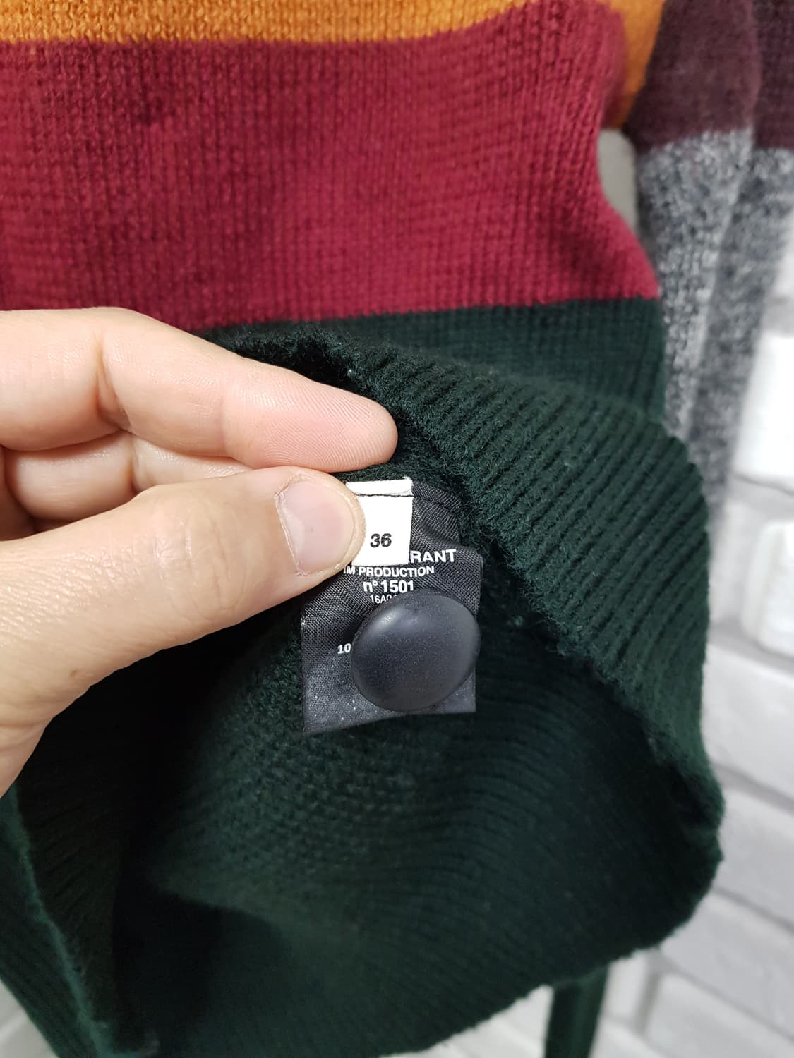 [36/정품] 이자벨마랑 에뚜왈 스트라이프 니트 상품이미지7