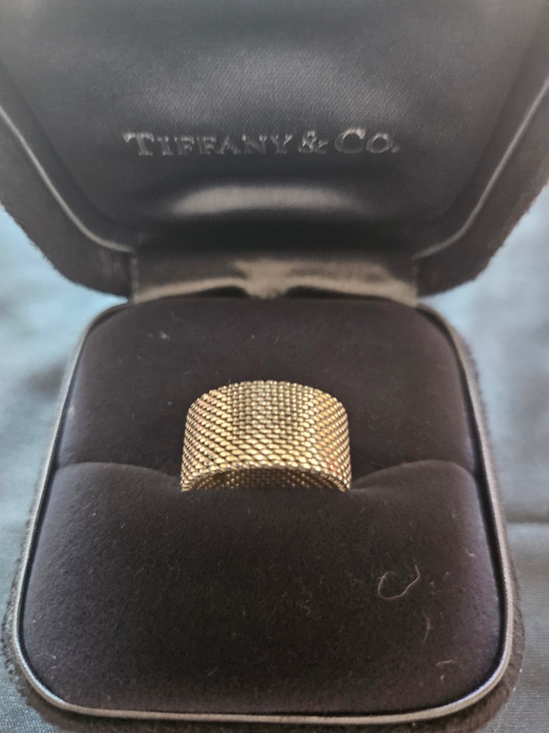 티파니앤코 실버 메쉬 링 반지 상품이미지1