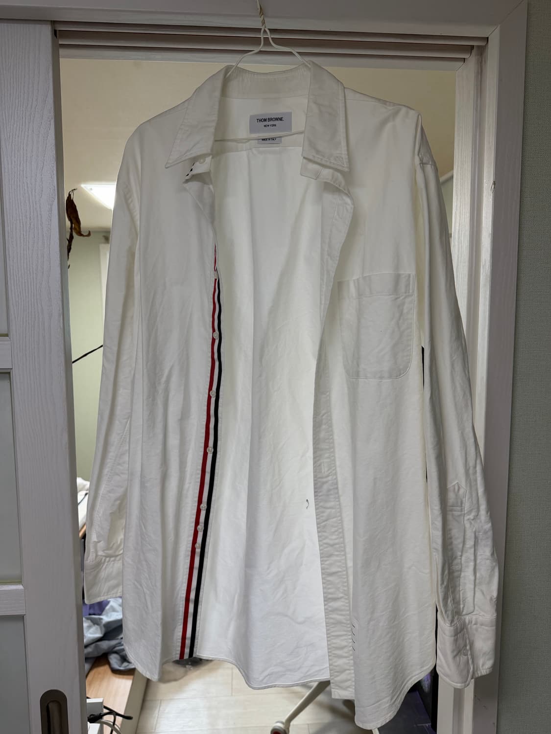 [5] 톰브라운 RWB 클래식 옥스포드 셔츠 포플린 셔츠 (새상품) 상품이미지5