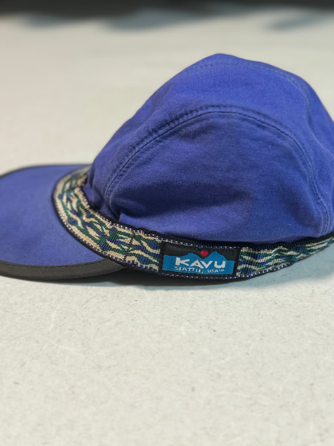 Kavu 카부 빈티지 아즈텍 무늬 캠프캡 모자 made in usa 상품이미지2