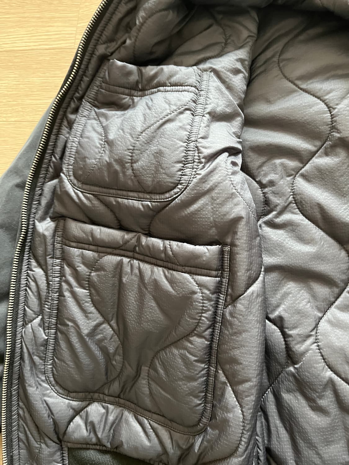 에스피오나지 MA-1 Bomber Jacket - Black 상품이미지6