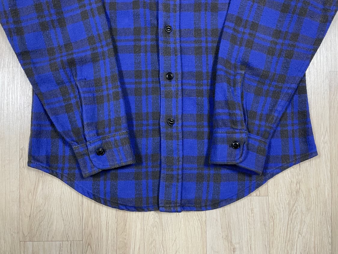 95) 70's 프렌티스 체크 플란넬 워크셔츠(미국제)RRL&LVC&폴로 상품이미지6