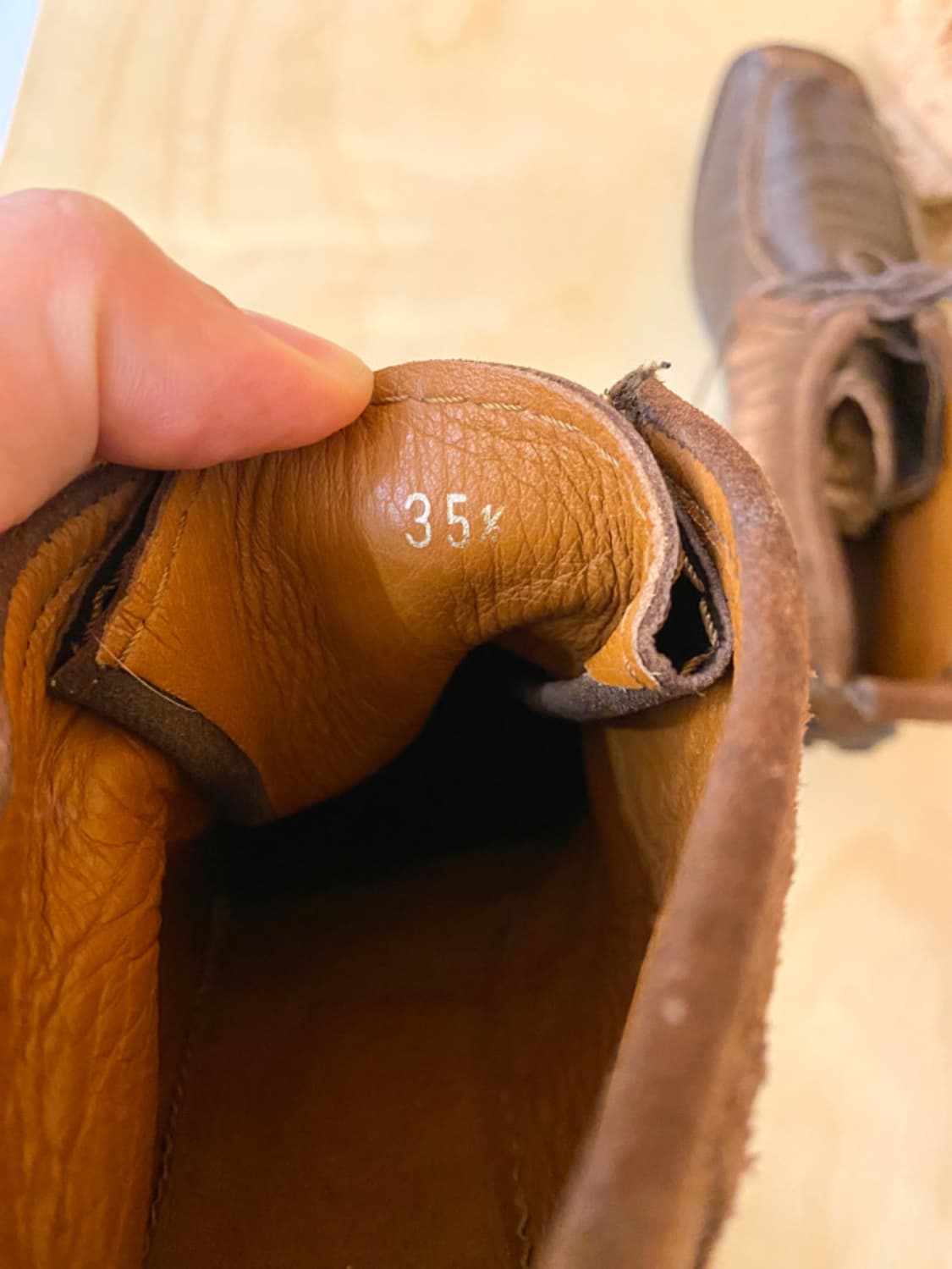 VTG leather fringe chukka boots 상품이미지7