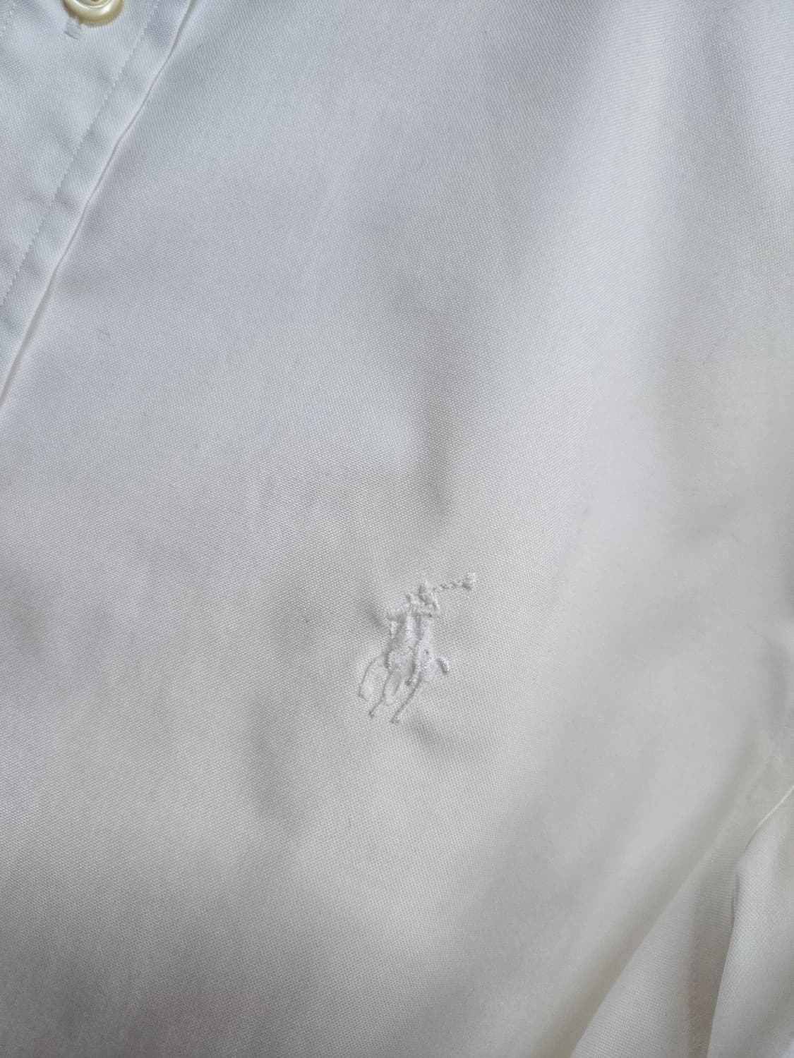 폴로랄프로렌 화이트포니 화이트 드레스 셔츠 상품이미지3