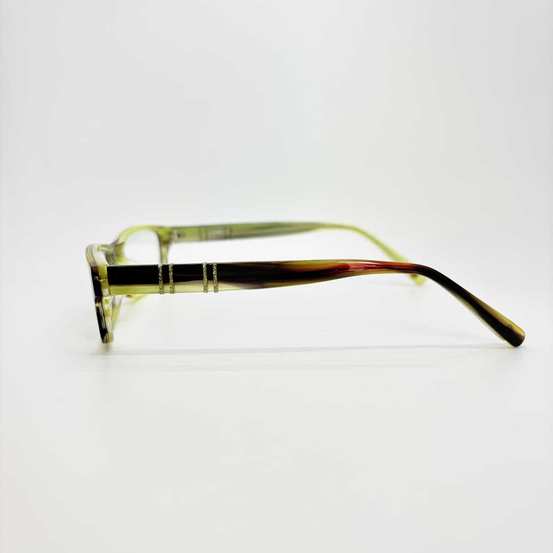 ORIX 그린 스퀘어형 빈티지 뿔테 상품이미지4