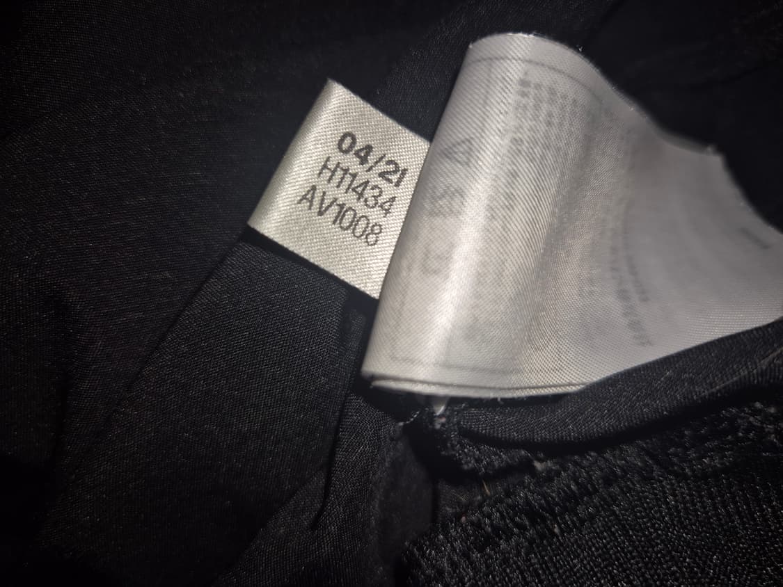 아디다스 새틴 저지 맨투맨 블랙 L 상품이미지7