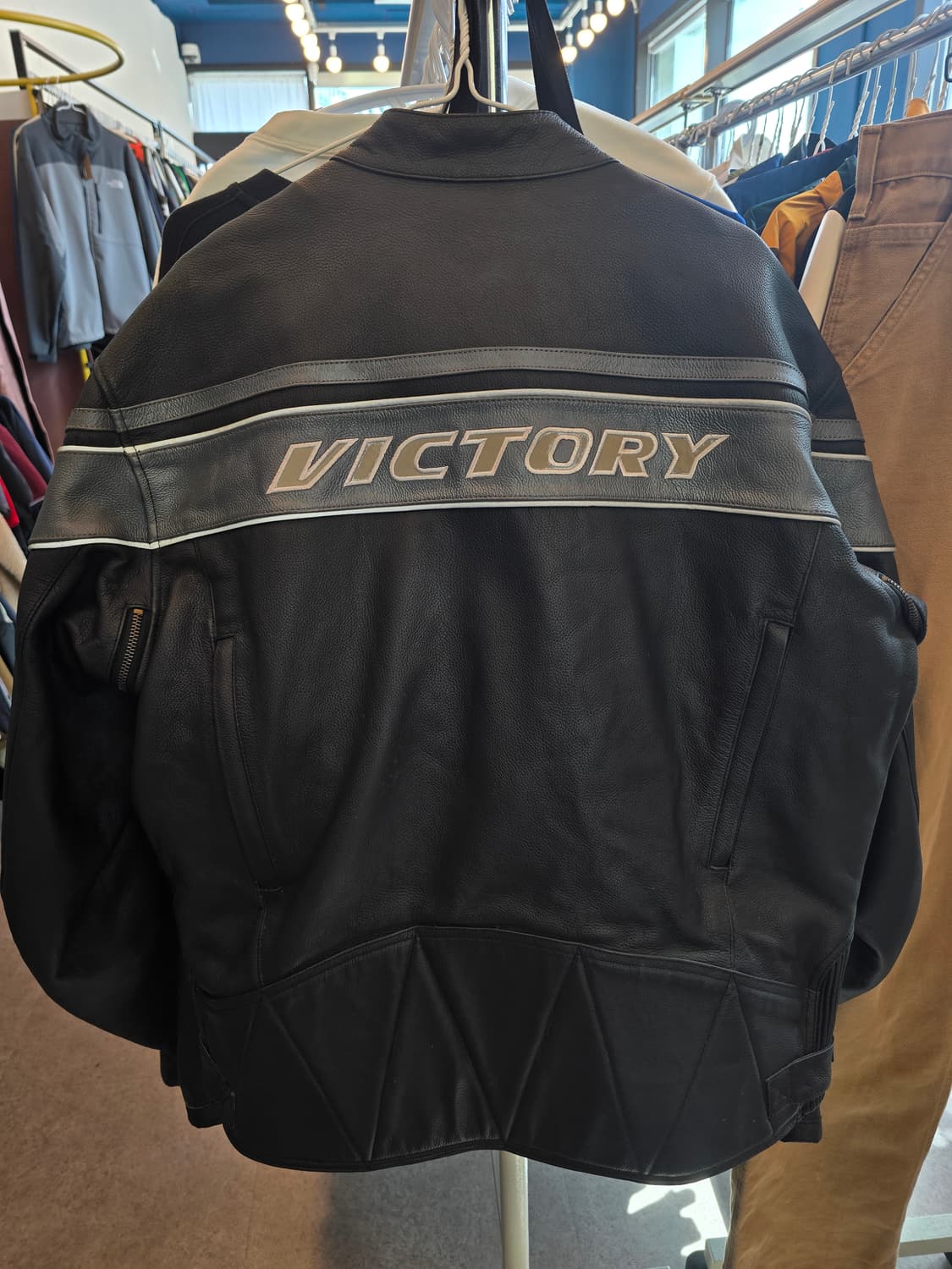 VICTORY 모터사이클 소가죽자켓 상품이미지8