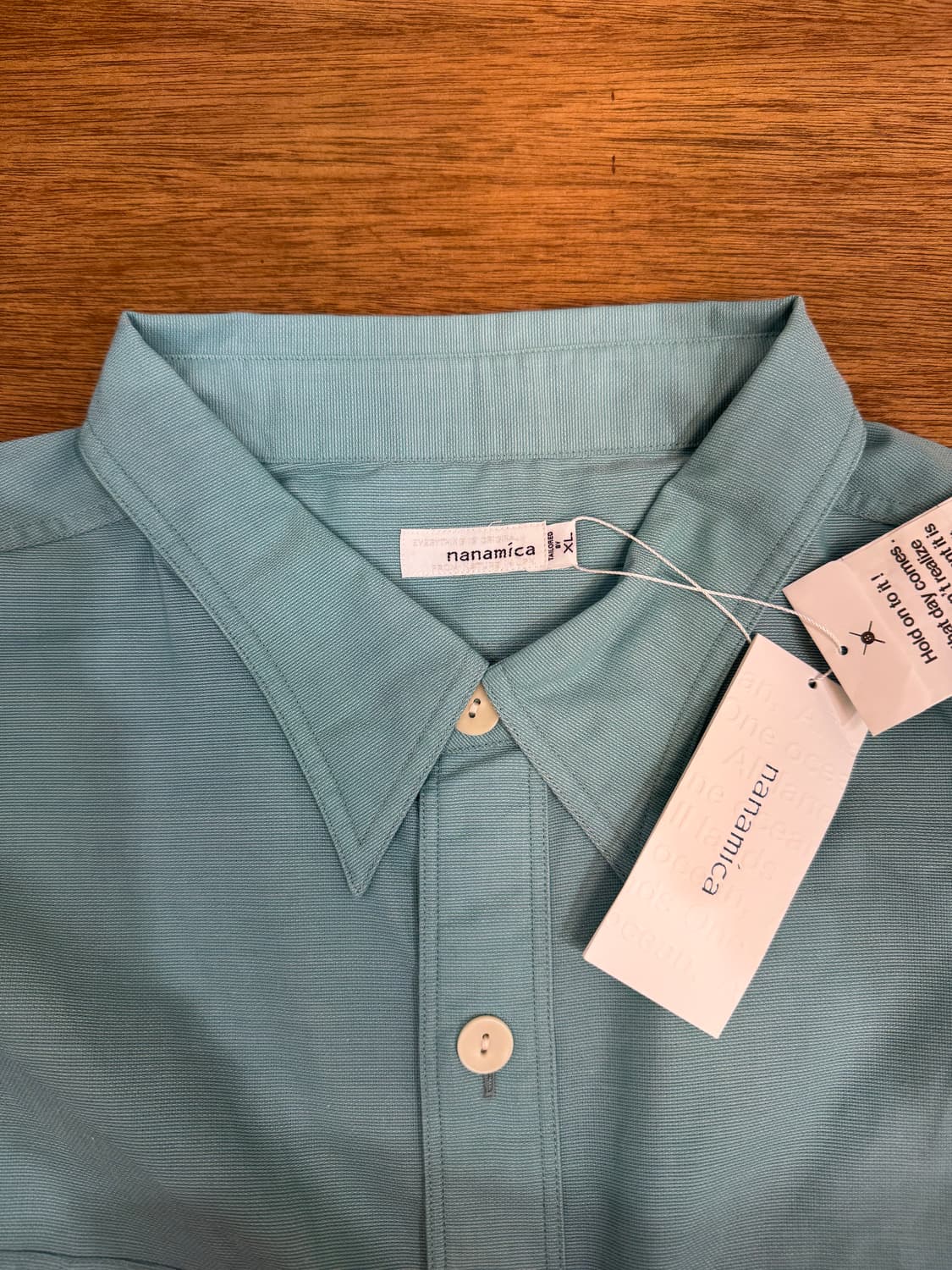 [XL][110] 나나미카 유틸리티 파나마 셔츠 민트 상품이미지3