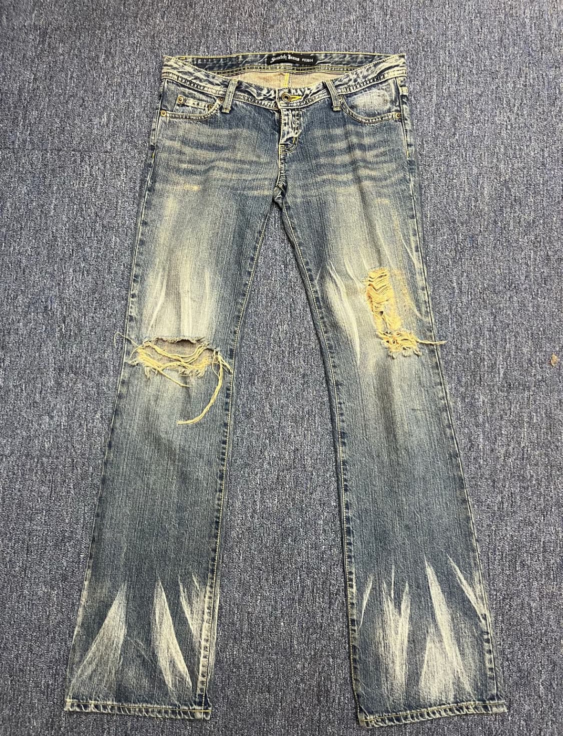 Lowrise y2k snatch jeans 로우라이즈 부츠컷 상품이미지1