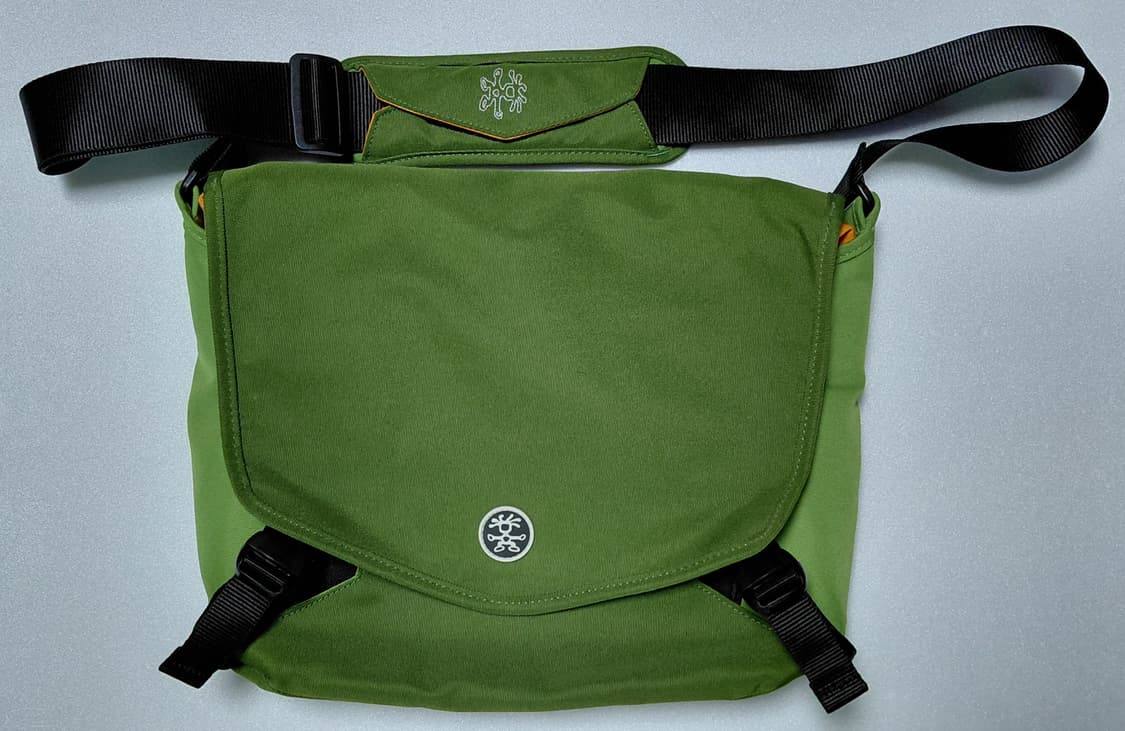 크럼플러 메신저백 그린 상품이미지1