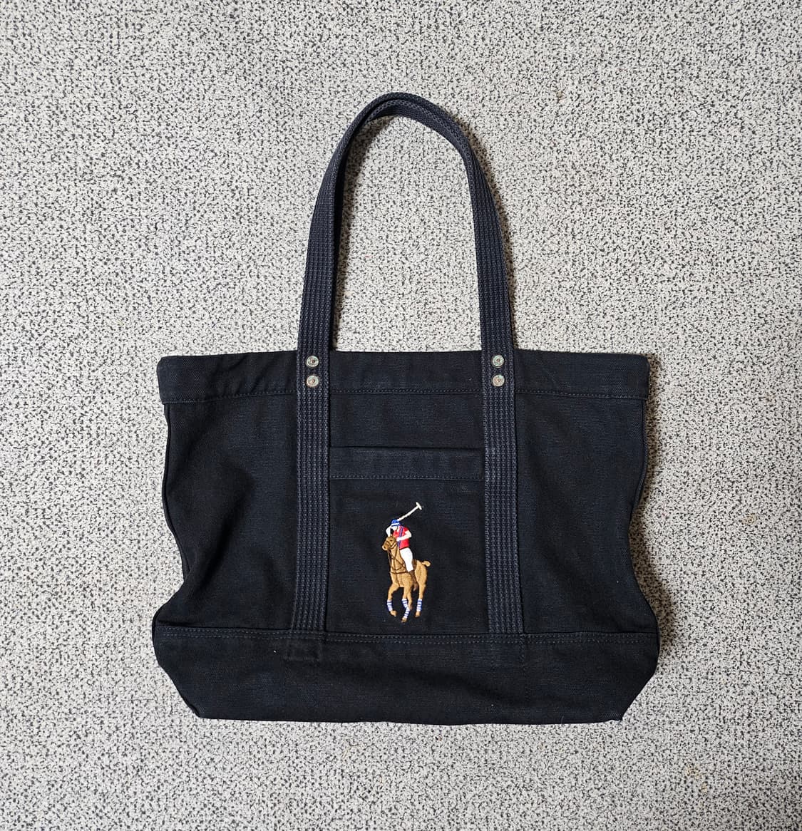POLO 폴로 빅포니 캔버스 토트백 상품이미지1