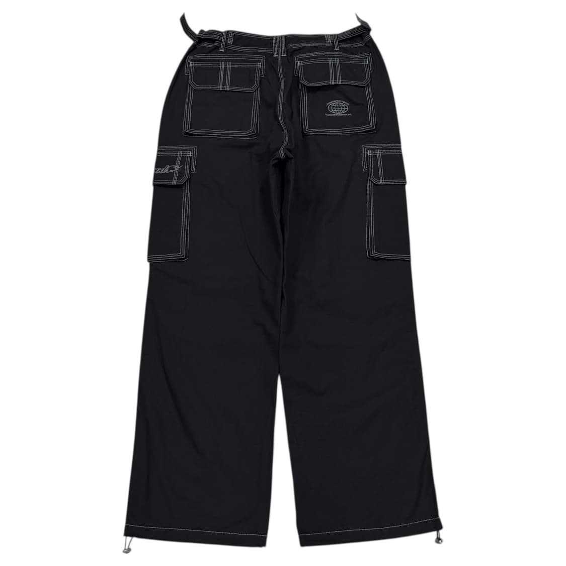 배드블러드 WKSP 2WAY 스트링 카고팬츠 바지 블랙 S 상품이미지4