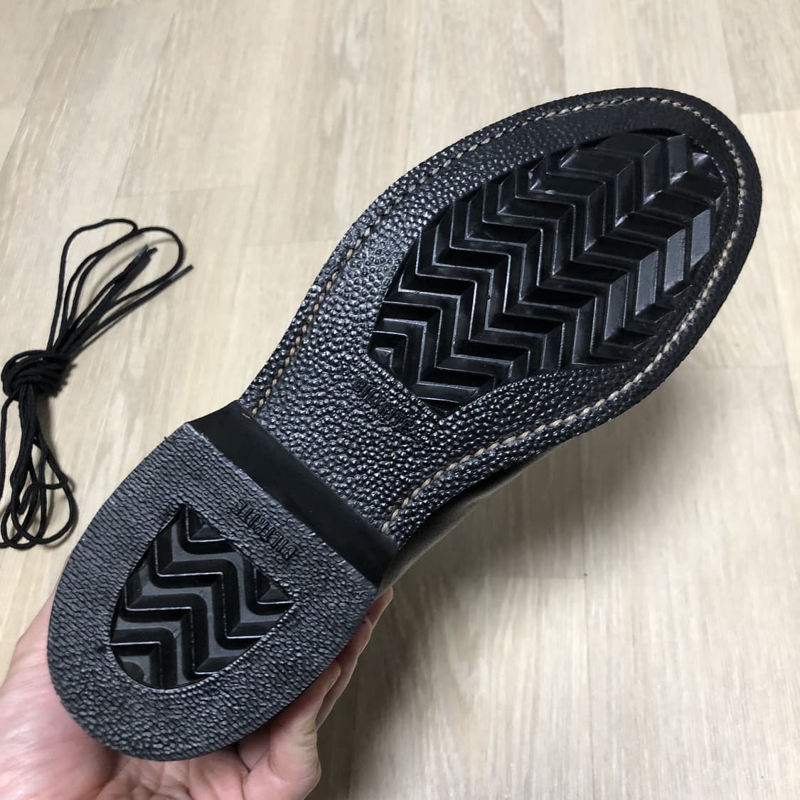 (250) 80's 데드스탁 새상품 미공군 에디슨 슈 컴퍼니 비행 부츠 상품이미지7