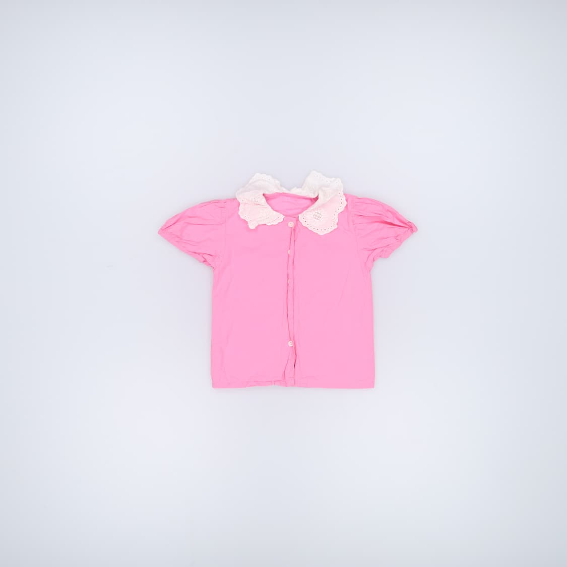 실측확인 빈티지 키즈 반팔셔츠 0409H1 상품이미지1