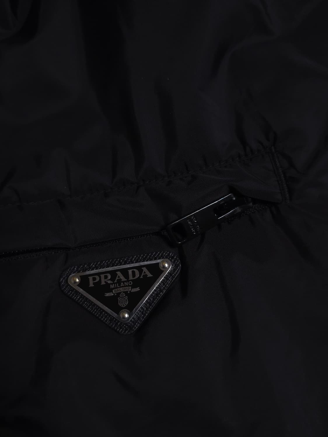[54] 프라다 리나일론 패딩 자켓 블랙(SGN955) 상품이미지4