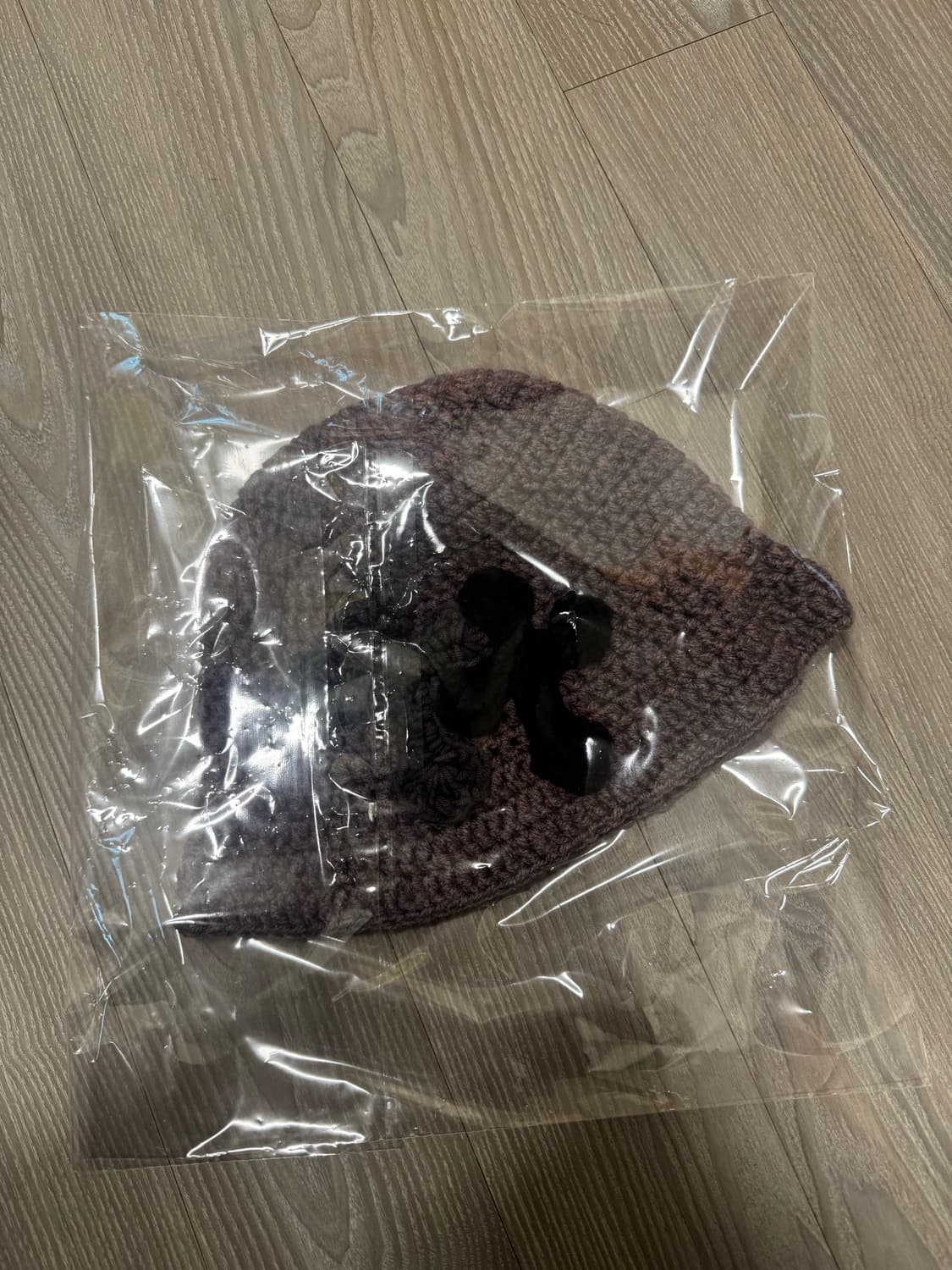 Y.a.r.n 얀 크로스패치 니트 모자 상품이미지2