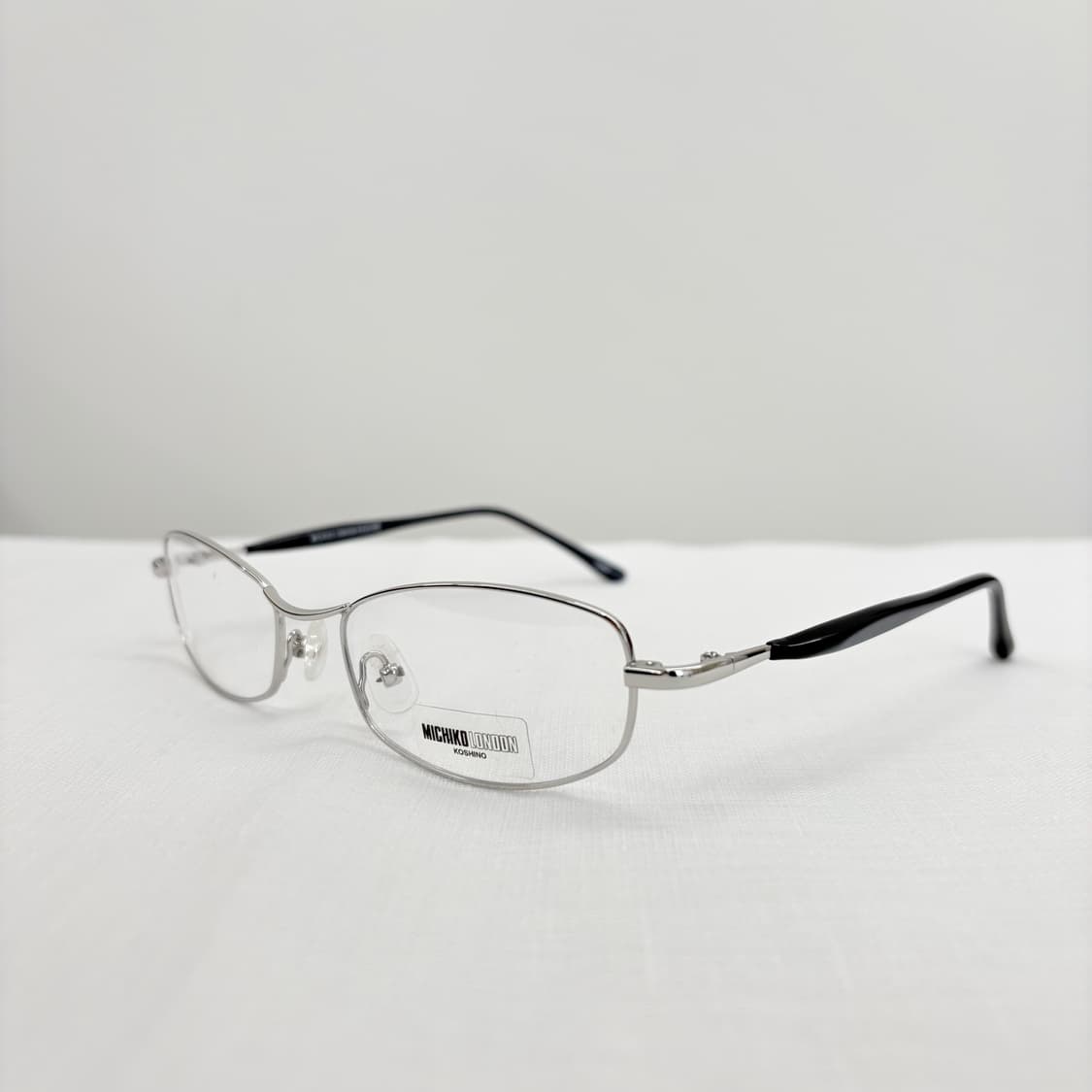 MICHIKO LONDON 미치코런던 실버 스퀘어 메탈테 상품이미지2
