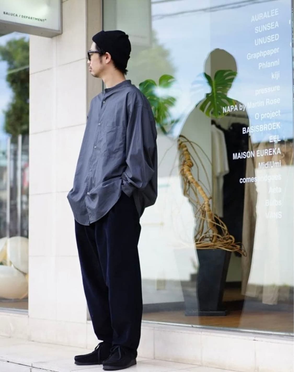 [S] 카미엘 포트젠스 OMEN WAPTA 캡슐컬렉션 코듀로이 슈트 팬츠 상품이미지3