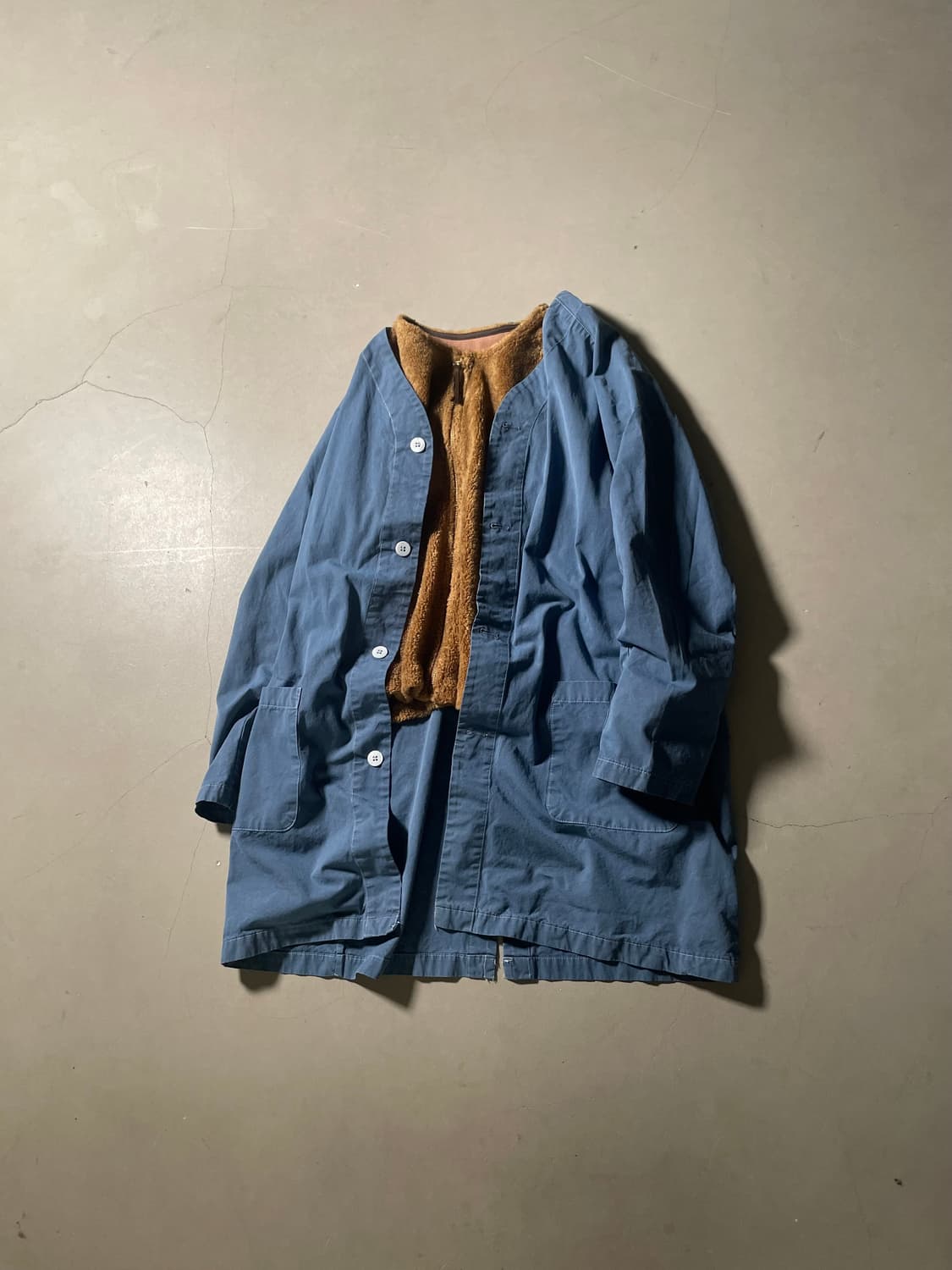 H•d One off  Indigo Dyed Field Coat 상품이미지5